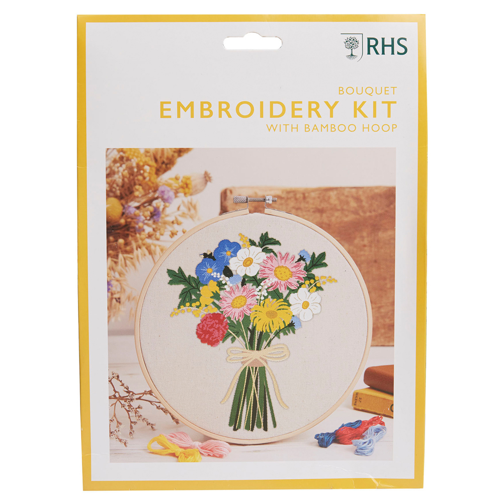 RHS Embroidery Kit Bouquet